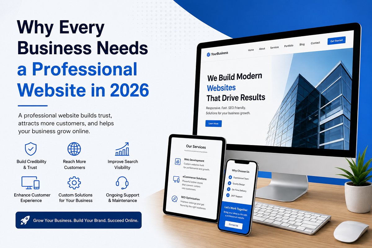 Why Every Business Needs a Professional Website in 2026